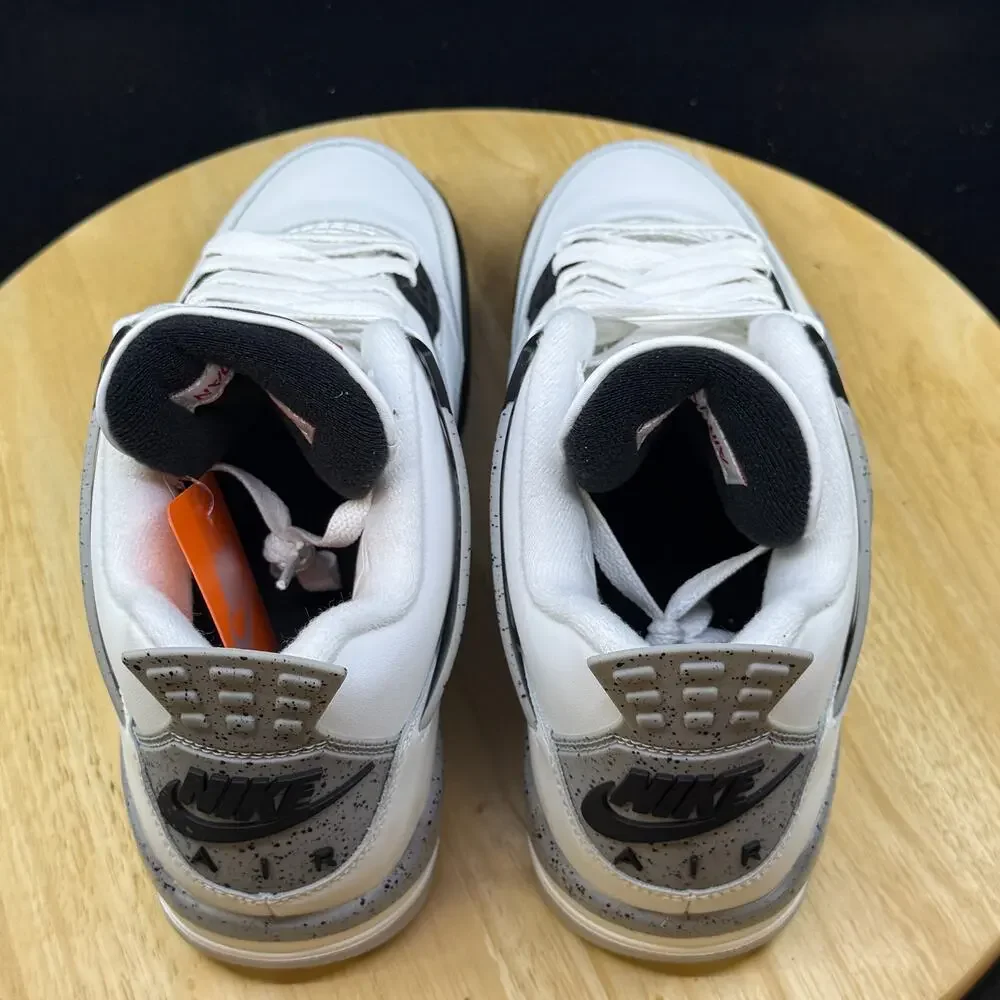 Air Jordan 4 Retro OG 2025 White Cement FV5029-100 Summit White Size 9